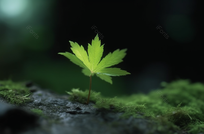 实拍绿色植物新生发芽苔藓背景,高清,摄影图,摄影图片,图片大全,摄影图免费下载